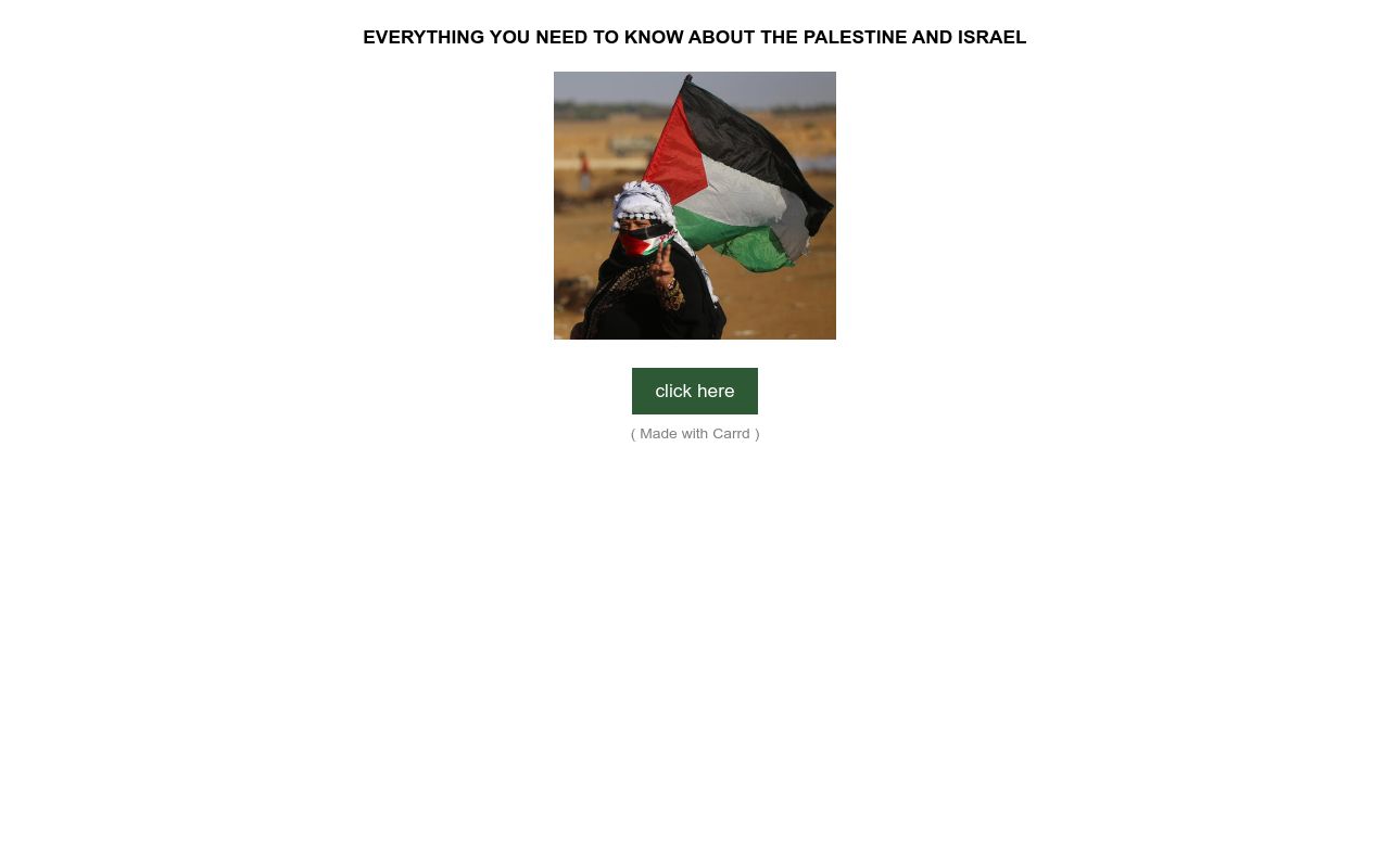 Carrd profile picture for @palestine